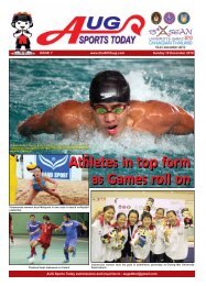 AUG Sports Today-Issue07.pmd - Chiangmai mail