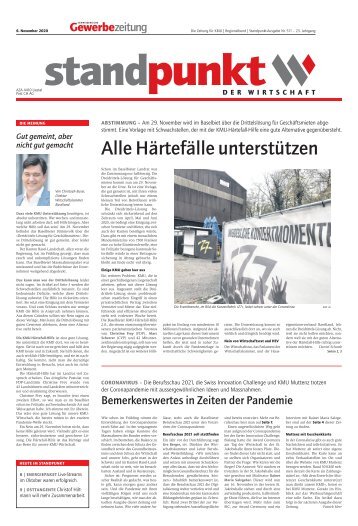 Standpunkt 511, 6. November 2020