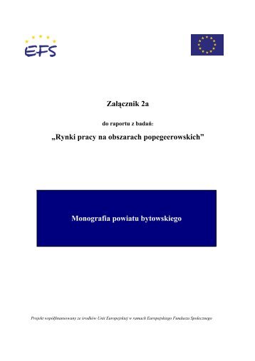 Załącznik 2a - Ministerstwo Pracy i Polityki Społecznej