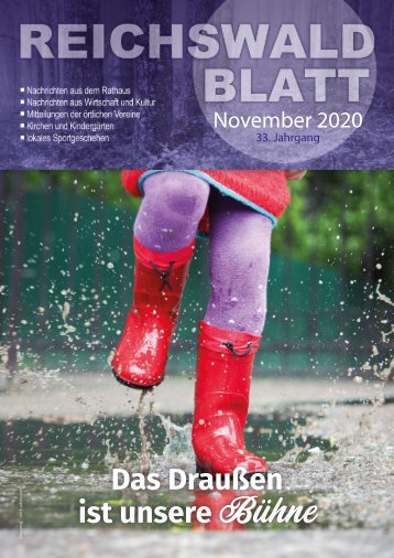 Reichswaldblatt - November 2020