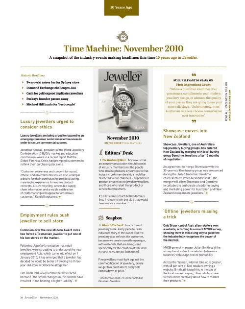 Jeweller - November 2020