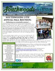 The Way Newsletter October 2012 - Southwoods