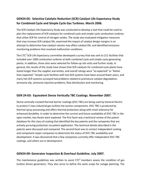 GE94-02: Repair Flow Testing and Calibration Procedures for ...