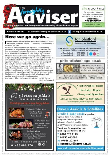 The Hungerford & Marlborough Adviser  6 November