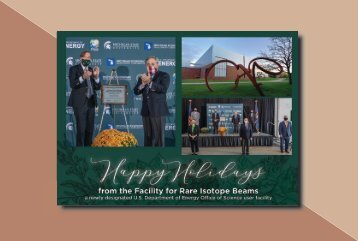 2020 FRIB holiday card 