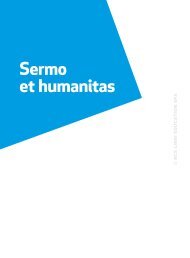Sermo et humanitas - Scuolabook