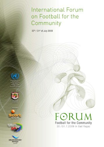 Scort - Forum 2009_Summaries & Final Declaration - International ...