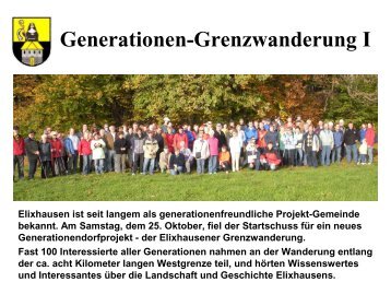 Generationen-Grenzwanderung - Elixhausen