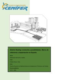 District Heating: evolución y posibilidades. Marco de referencia e implantación en España.