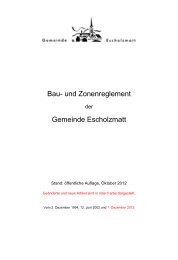Bau- und Zonenplan Reglement.pdf - Gemeinde Escholzmatt
