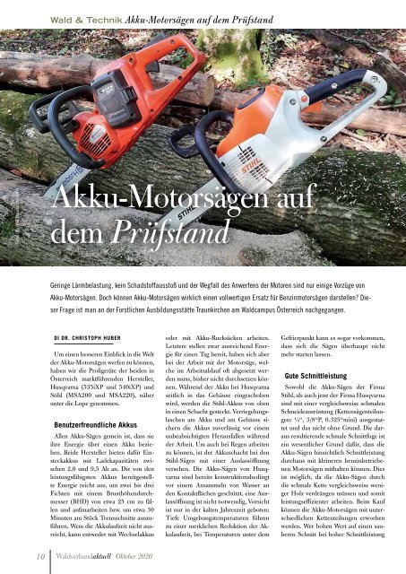 Waldverband Aktuell - Ausgabe 2020-04