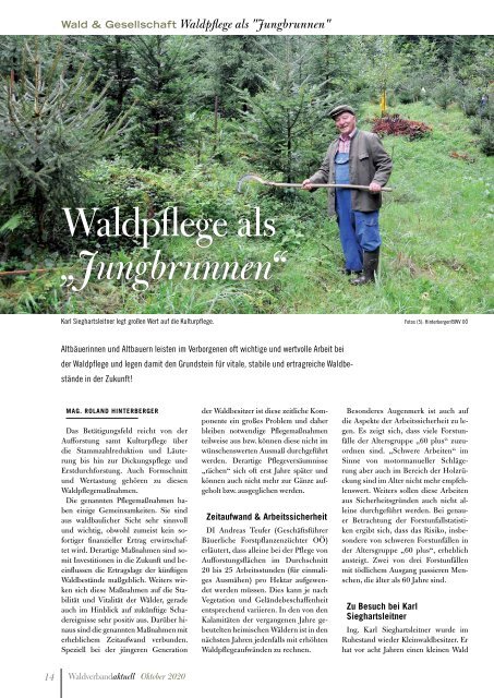 Waldverband Aktuell - Ausgabe 2020-04