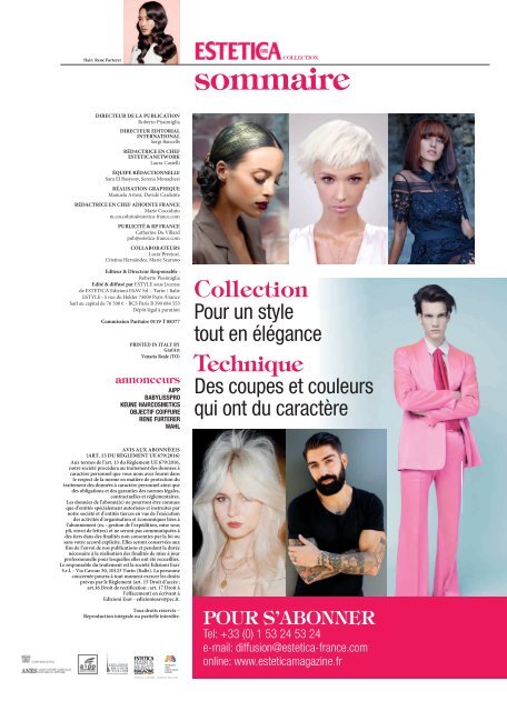 Estetica Magazine FRANCE (2/2020 COLLECTION)