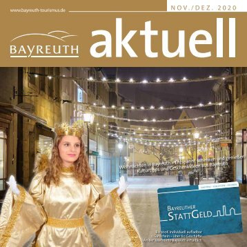 Bayreuth Aktuell - Weihnachtliches Bayreuth - November-Dezember 2020