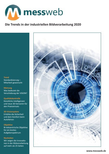  messweb E-Paper industrielle Bildverarbeitung 2020