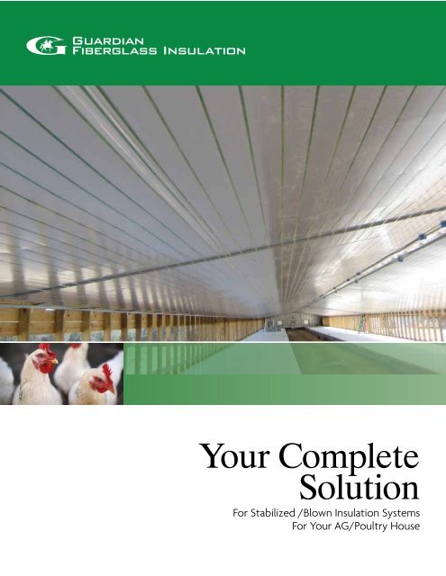 Agpoultry Solutions Brochure Guardian Building Products