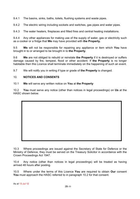 JSP 464 - Ministry of Defence