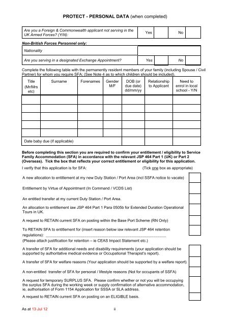 JSP 464 - Ministry of Defence