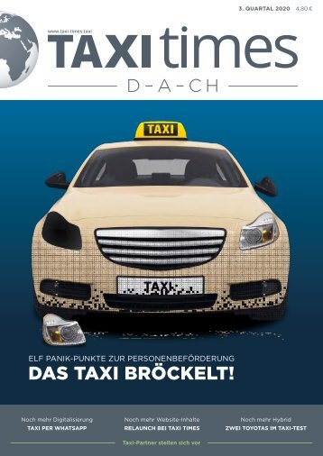 Taxi Times DACH - 3. Quartal 2020