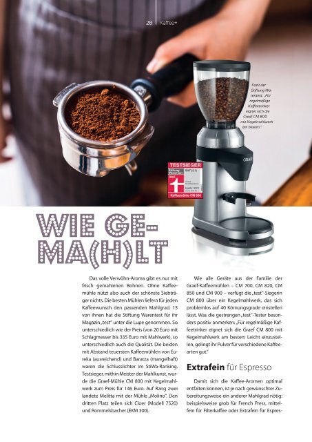 Kaffee+ Winter 2020/21 Kaffeemagazin