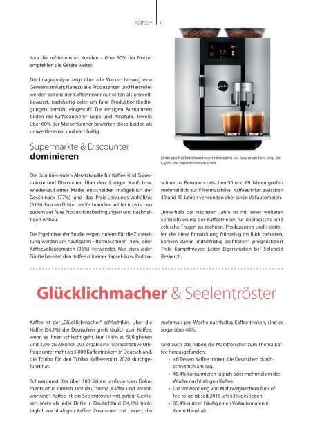 Kaffee+ Winter 2020/21 Kaffeemagazin