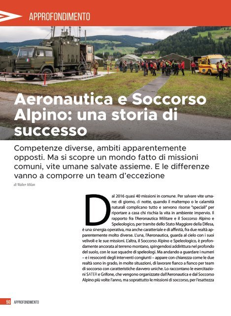 La rivista istituzionale del Soccorso Alpino e Speleologico - n. 76, novembre 2020