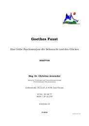 Goethes Faust - Mag. Dr. Christian Arnezeder