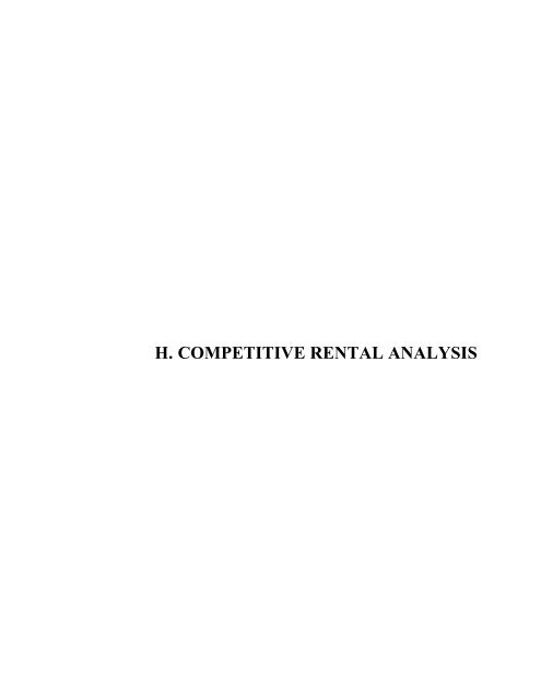 a market conditions and project evaluation summary of - Georgia ...