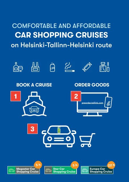 *Tallinn-Helsinki, November-December, Tallink Christmas Shopping Catalogue