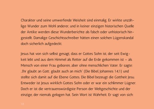 Deppe: 7 Gründe für den christlichen Glauben