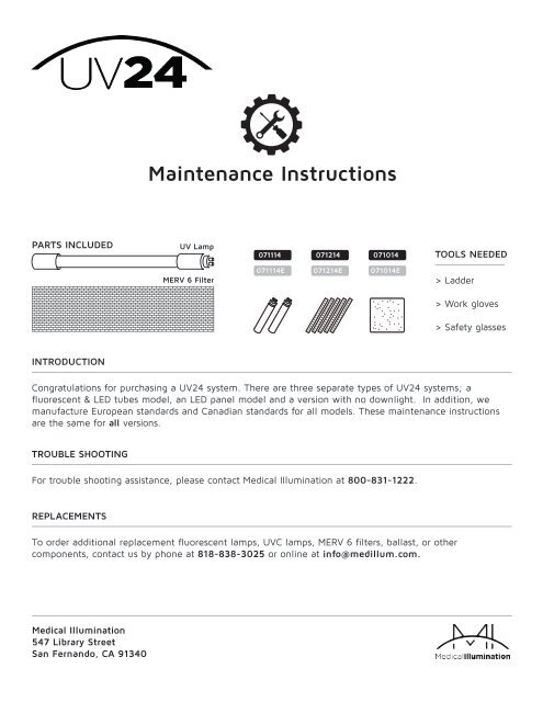 uv24-maintenance-instructions