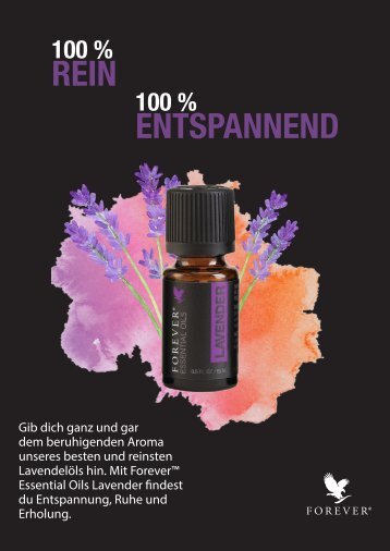 Forever Essential Oils Adverts