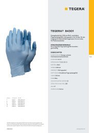 Handschuhe-Zertifikat