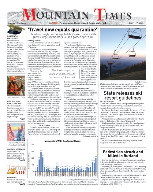 Mountain Times - Volume 49, Number 46 - Nov. 11-17, 2020