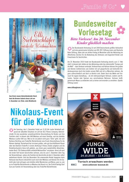 FINDORFF Magazin | November-Dezember 2020