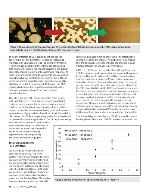 ASPHALTopics | Fall 2020 | VOL 33 | NO 3