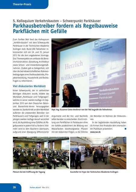 Download Ausgabe 84 - Bundesverband Parken e.V.