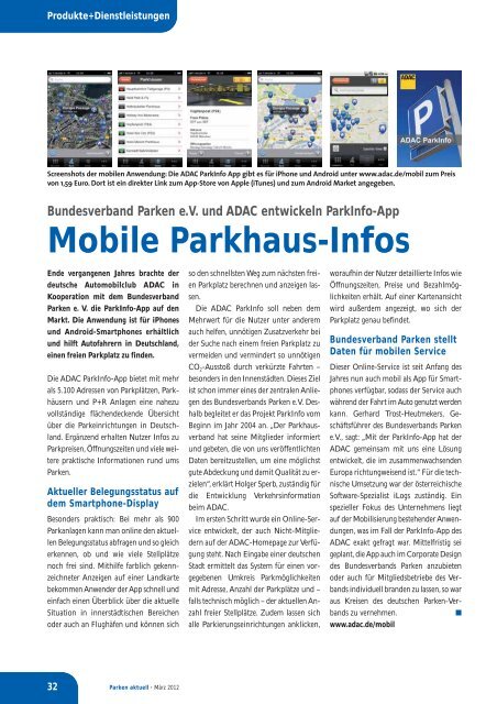 Download Ausgabe 84 - Bundesverband Parken e.V.