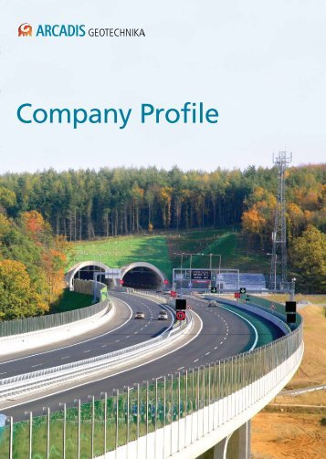 Company Profile - ARCADIS Geotechnika as