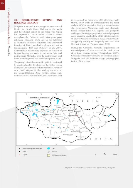 Mongolia - General Mining