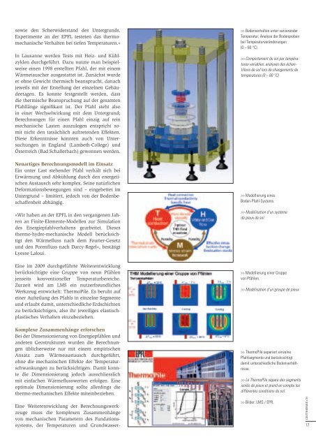 SVG/SSG Geotechnik und Geothermie im Dialog ... - Geothermie.ch