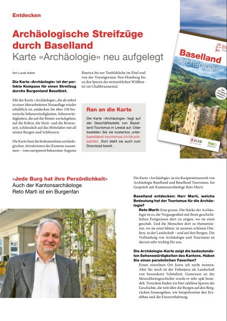 Baselland entdecken - Herbst/Winter 2021