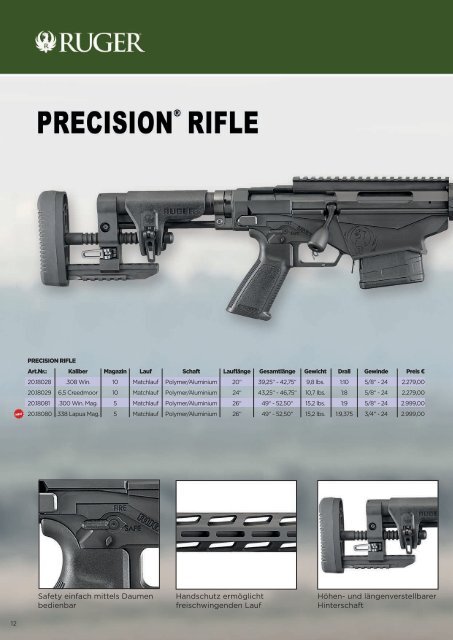 Ruger Gesamtkatalog 2020/2021