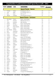 Ergebnisliste Landesmeisterschaft Speed Kurzwaffe - 2011 - JSSV ...