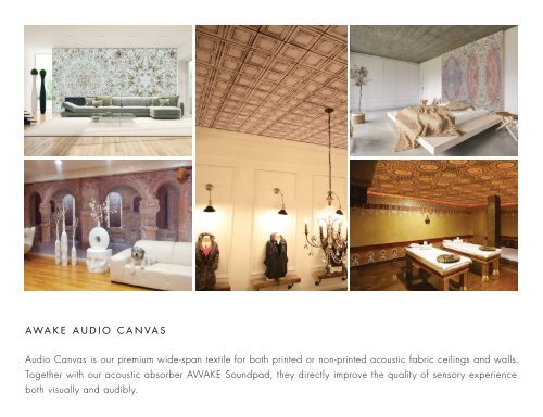 Audio Canvas & Soundpad: Premium Wide-Span Acoustic Fabric System 