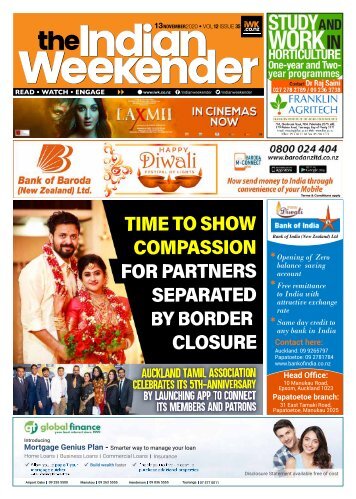 The Indian Weekender, 13 November 2020