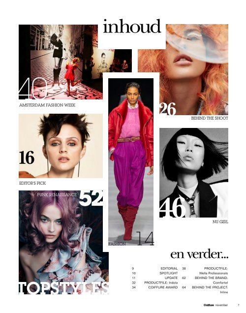 COIFFURE 07 - NOVEMBER