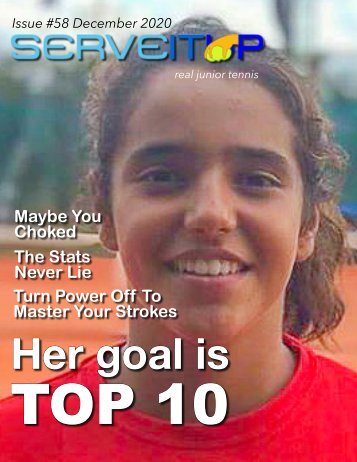 Serveitup Tennis Magazine #58