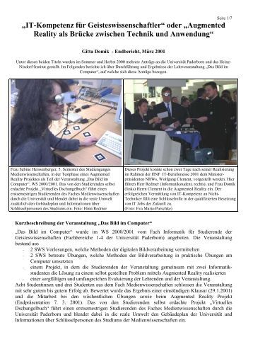 bachelor thesis augmented reality A thesis entitled using virtual reality and augmented reality to teach human anatomy by keerthi kandikonda submitted to the graduate faculty as partial fulfillment of the. bachelor thesis augmented reality A thesis entitled using virtual reality and augmented reality to teach human anatomy by keerthi kandikonda submitted to the graduate faculty as partial fulfillment of the.