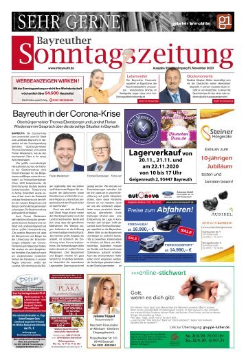 2020-11-15 Bayreuther Sonntagszeitung